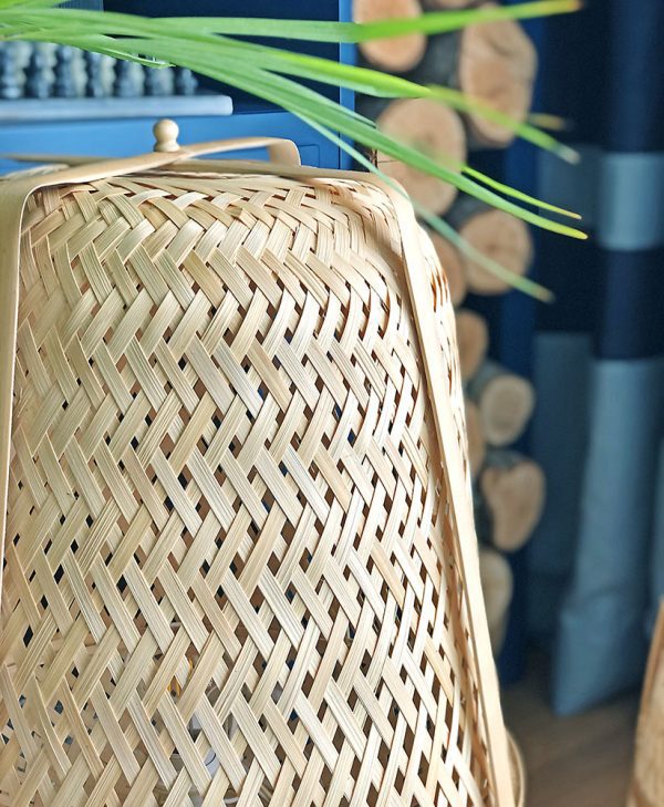 Knixhult Bambu Dekoratif Yer Lambası Lambader