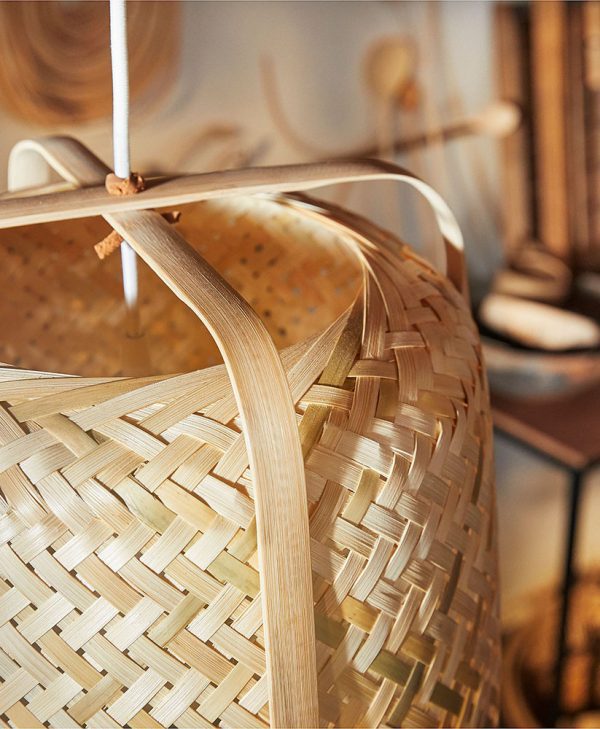 Knixhult Dekoratif Bambu Sarkit Lamba