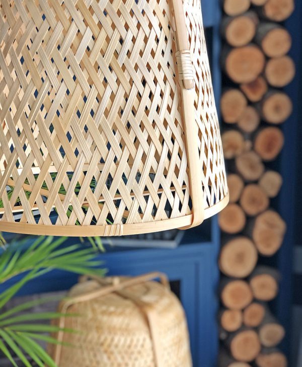 Knixhult Dekoratif Bambu Sarkıt Lamba