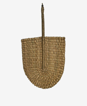 Agdistis Dekoratif Natürel Hasır Japon Yelpaze Duvar Süsü