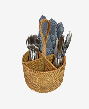 hora rattan sunum yuvarlak kaşıklık