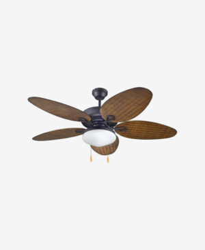 Taflan Lambalı Plexi Hasır Kanatlı Tavan Vantilatörü