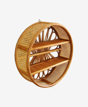 Phebus Hazeran Rattan Duvar Rafı