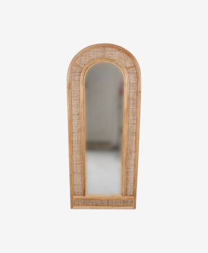 Lar Dekoratif Rattan Hazeran Boy Aynası