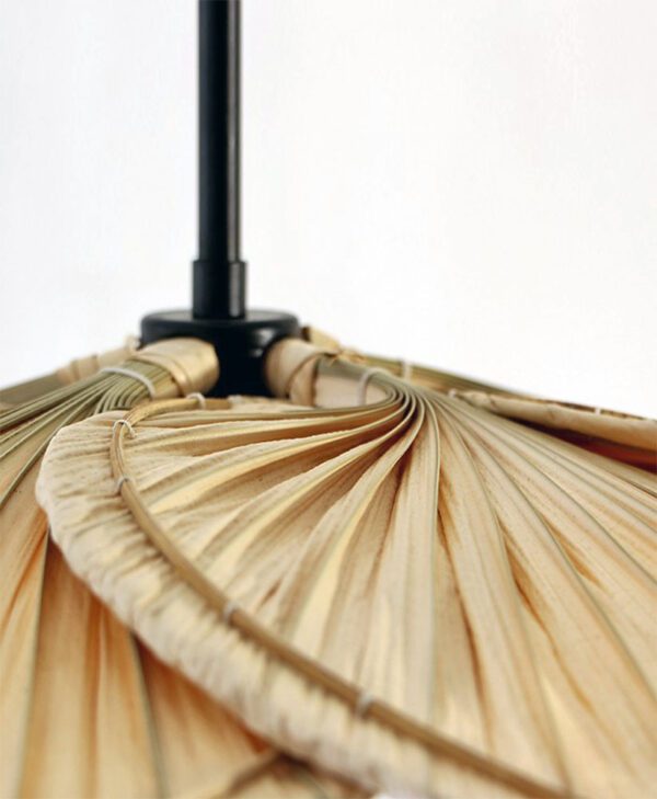 Dekoratif 65 cm. Sarkıt Palmiye Bambu Avize