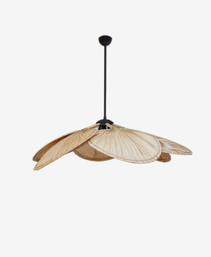 Dekoratif 80 cm. Sarkıt Bambu Palmiye Avize