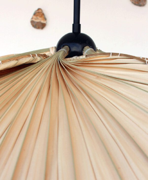 Dekoratif 80 cm. Sarkıt Bambu Palmiye Avize