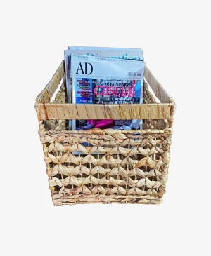 Su Sümbülü Organizer Naturel Sepet