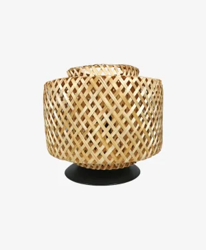 Sinnerlig Dekoratif Bambu Masa Lambası Abajur