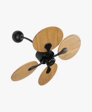 did Galata Kumandalı Ahşap Duvar Vantilatörü