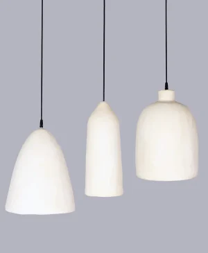 did Ate Sarkıt Kemik Beyazı Beton Avize