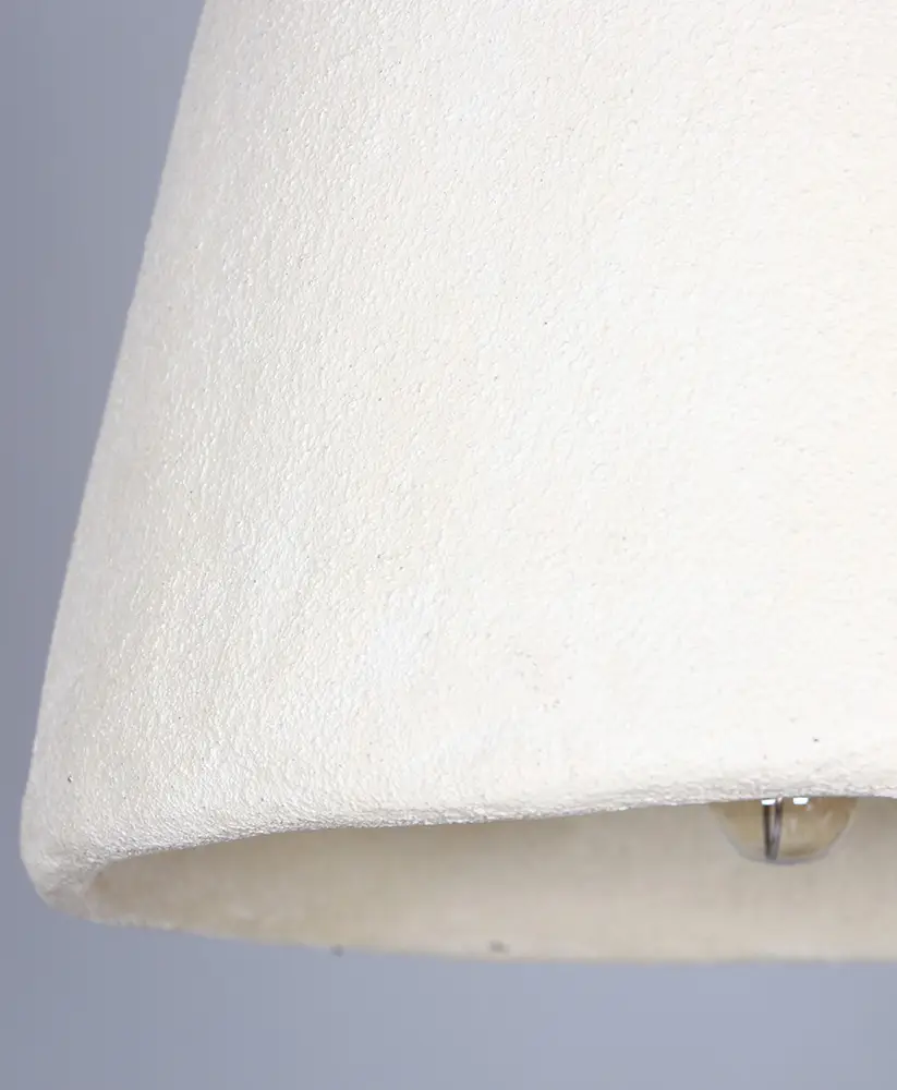 did Ate Sarkıt Kemik Beyazı Beton Avize Large